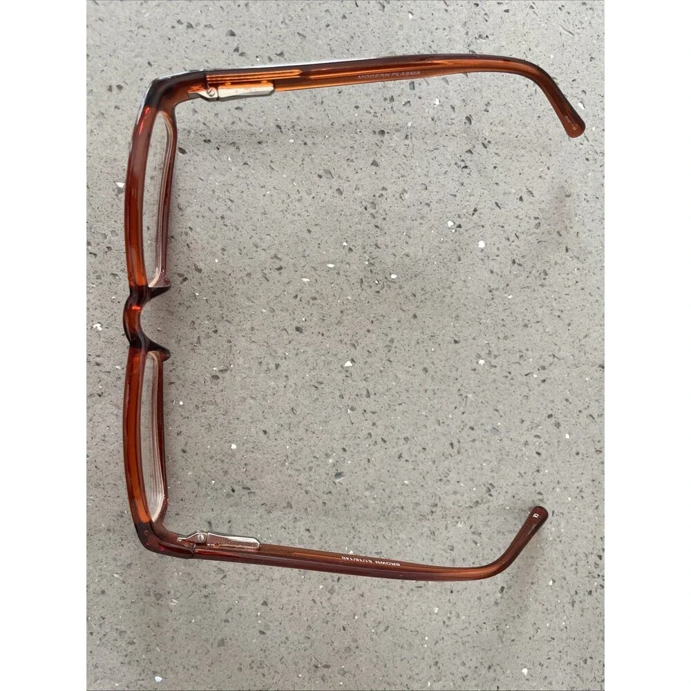 Modern Optical PLASMA BROWN 51-16-140 Plastic Full Rim Eyeglasses Frames ONLY